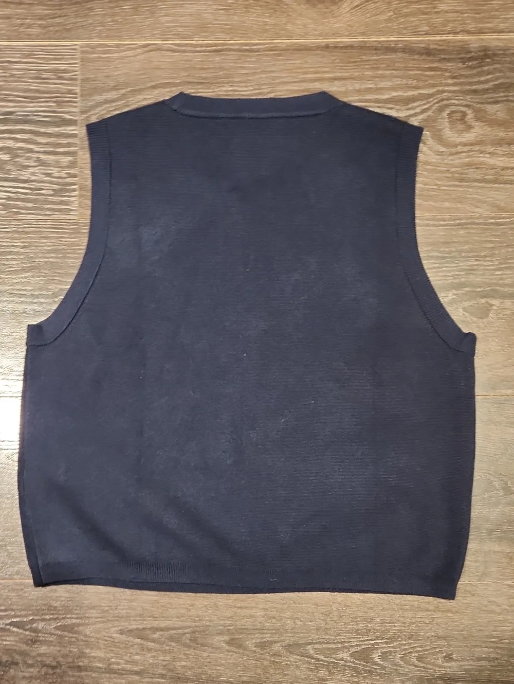 ❤️ NWOT! J CREW SLEEVELESS SWEATER SHELL IN TENCEL™ LYOCELL BLEND, NAVY. LARGE